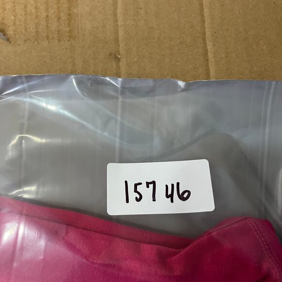 Nike Tank Top Womens Large Pink Dri-Fit Sleeveless Just Do It Athletic Gym Shirt - Picture 7 of 7